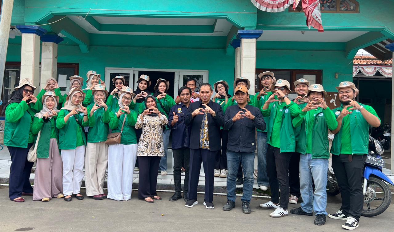 Kegiatan penerimaan mahasiswa KKN-T Universitas Swadaya Gunung Jati Tahun 2026 di Desa Winong